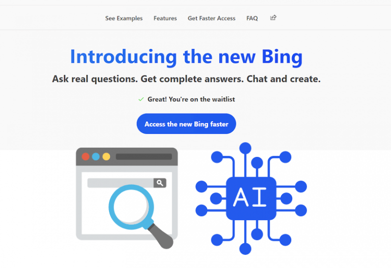 new bing ai featured