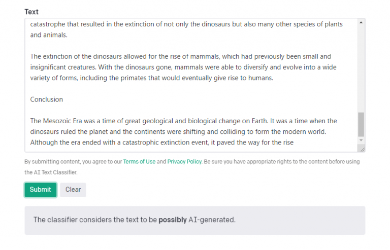 how to check if my essay was written by ai