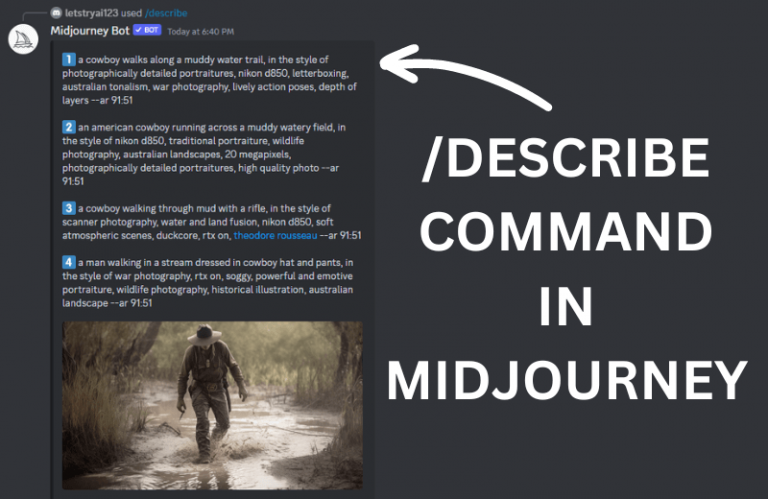 describe command midjourney featured