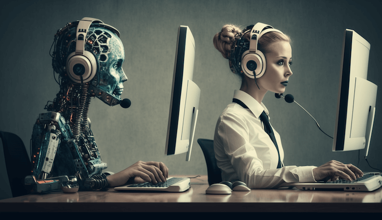 which jobs will ai replace customer support