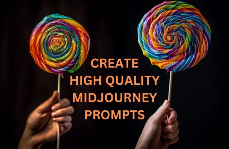 create high quality midjourney prompts