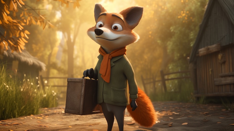 midjourney characters fox