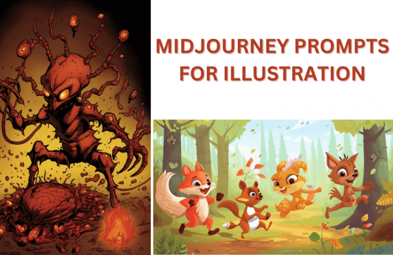 midjourney prompts for illustration