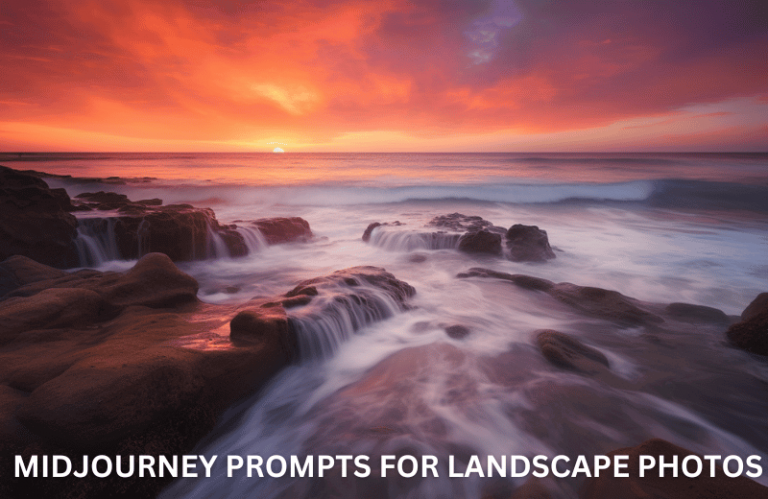 midjourney prompts for landscape photos