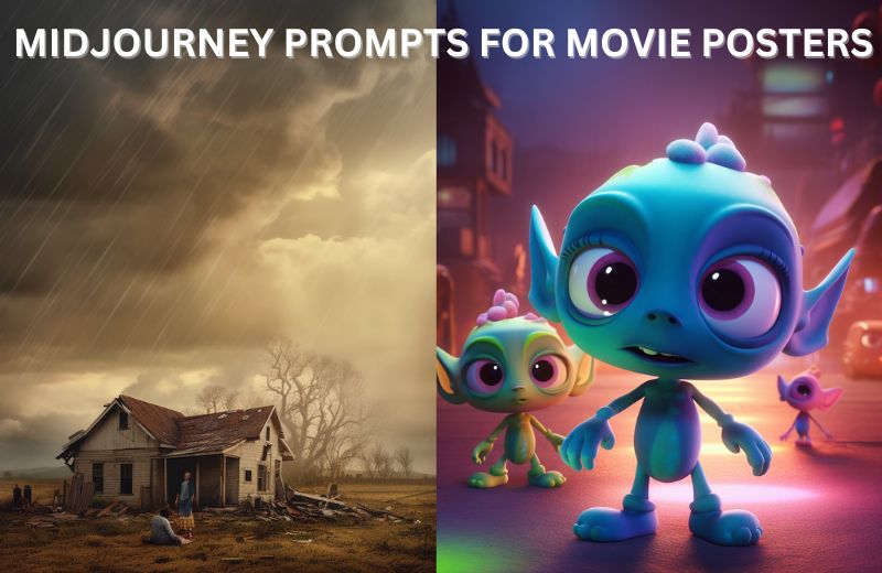 midjourney prompts for movie posters