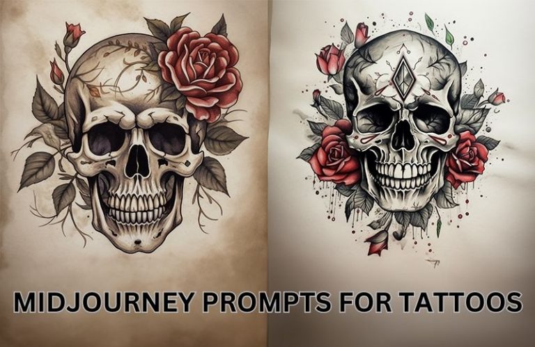 midjourney prompts for tattoos