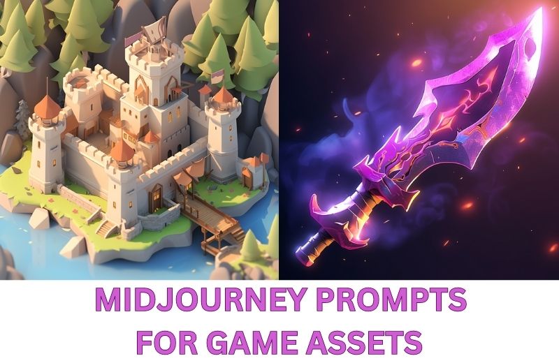 midjourney prompts for game assets