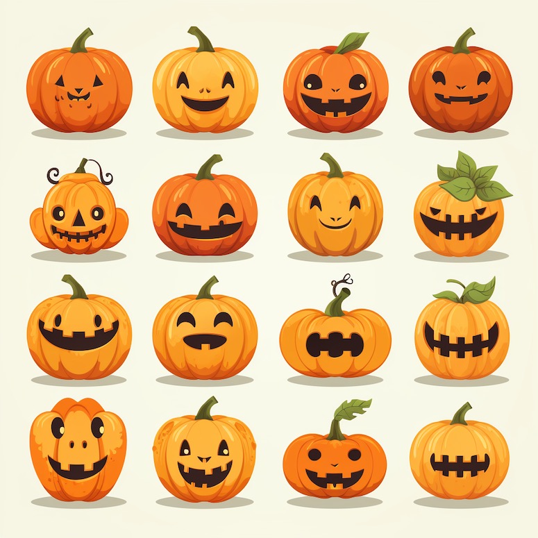 midjourney prompts for halloween clipart 1