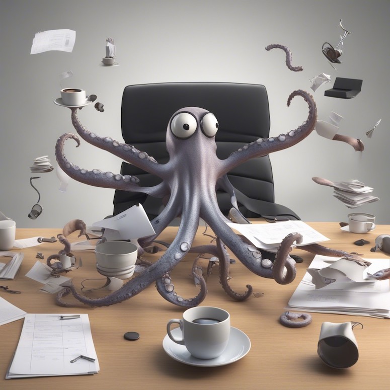 3d octopus character stable diffusion