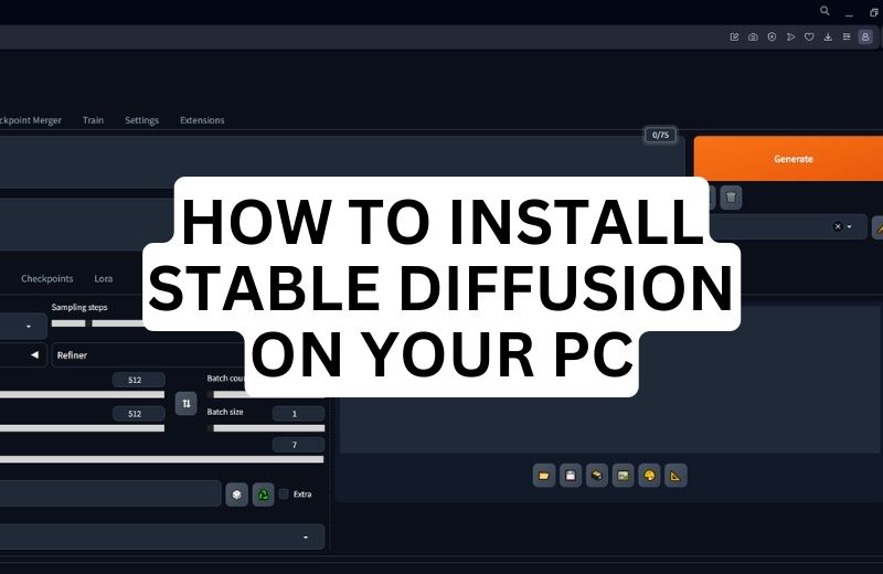 install stable diffusion locally
