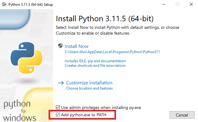 installing python for stable diffusion 2