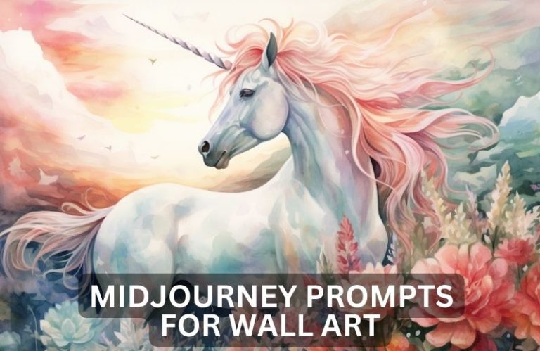 midjourney prompts for wall art
