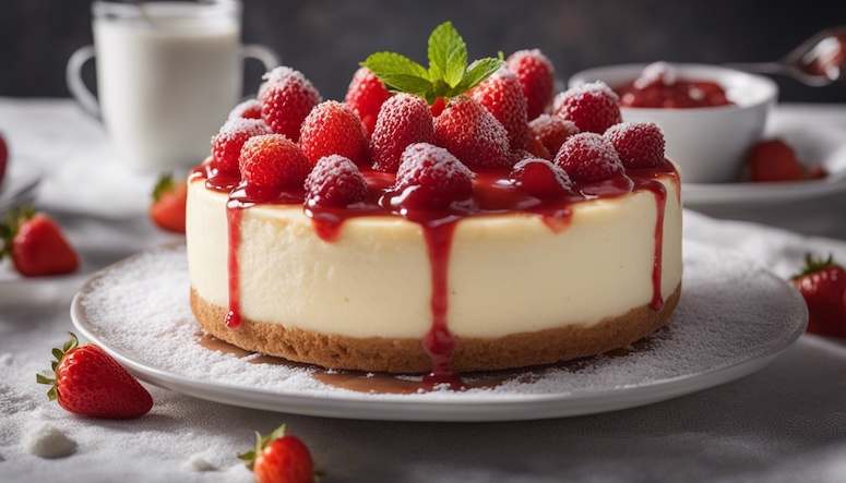 food photography new york cheesecake prompt stable diffusion