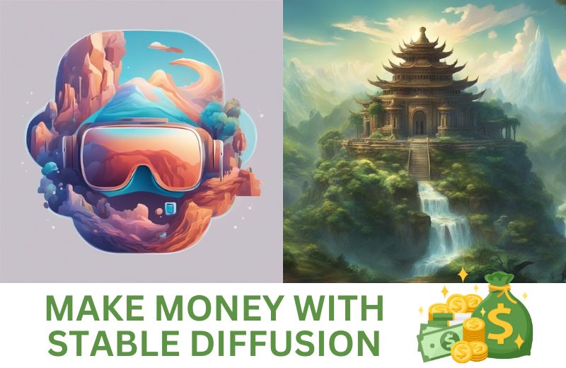 making money with stable diffusion