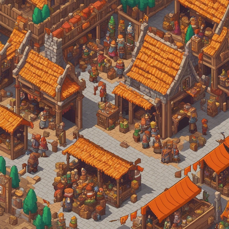 stable diffusion pixel art prompt 16