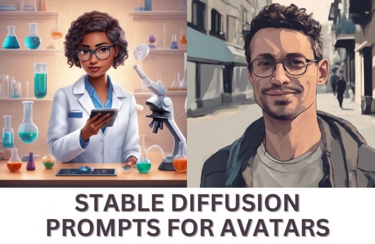 stable diffusion prompts for avatars