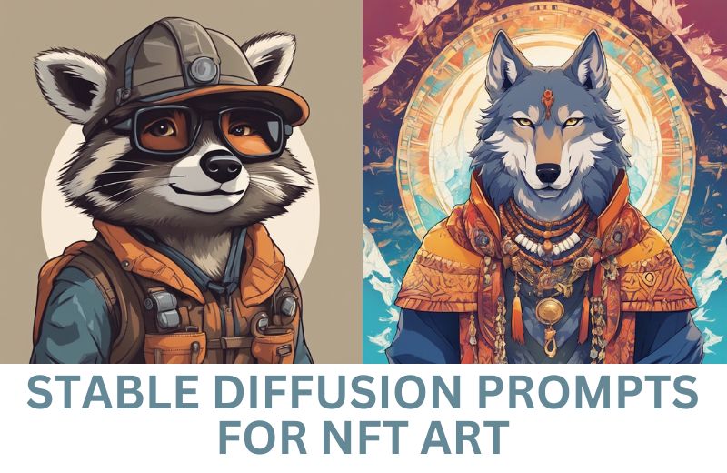 stable diffusion prompts for nft art