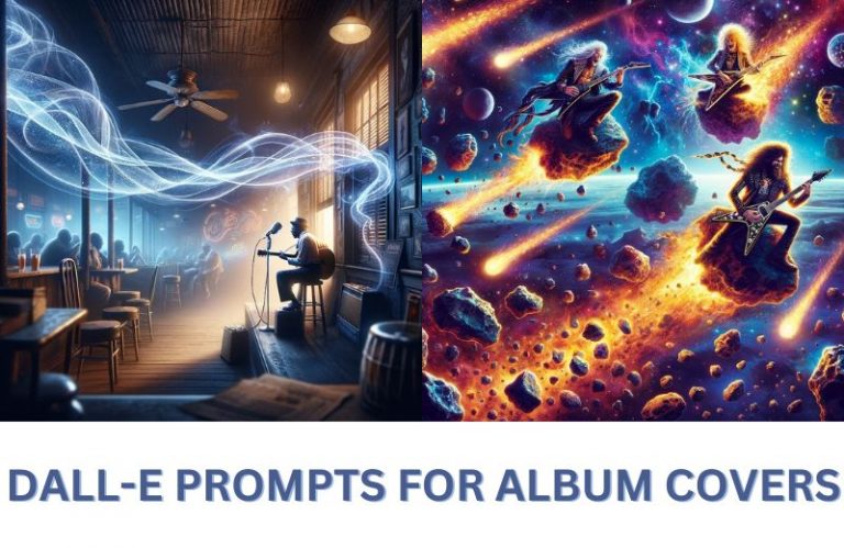 dalle prompts for album covers