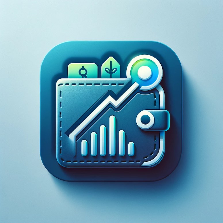 dalle 3 prompt finance app icon